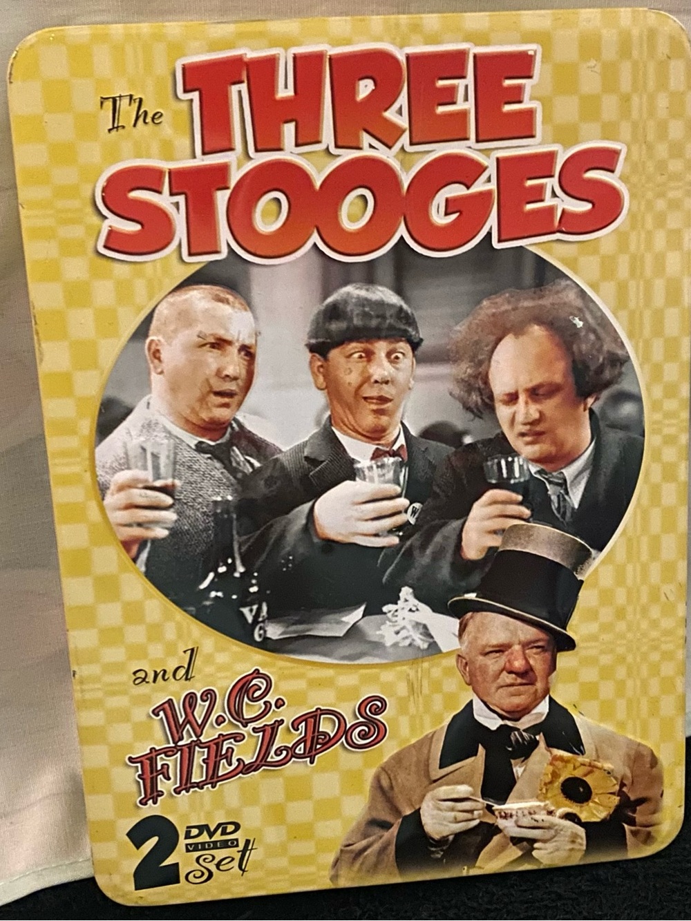 The Three Stooges & W.C. Fields DVD Set - Yellow Cover